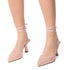 Décolleté gioiello slingback alla schiava rosa con laccetti alla caviglia Lora Ferres, Donna, SKU w021000547, Immagine 0